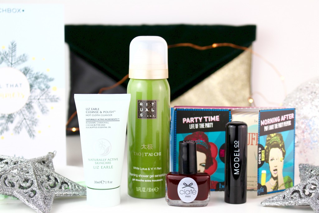 UK Birchbox 2015 decembre pretty merry christmas