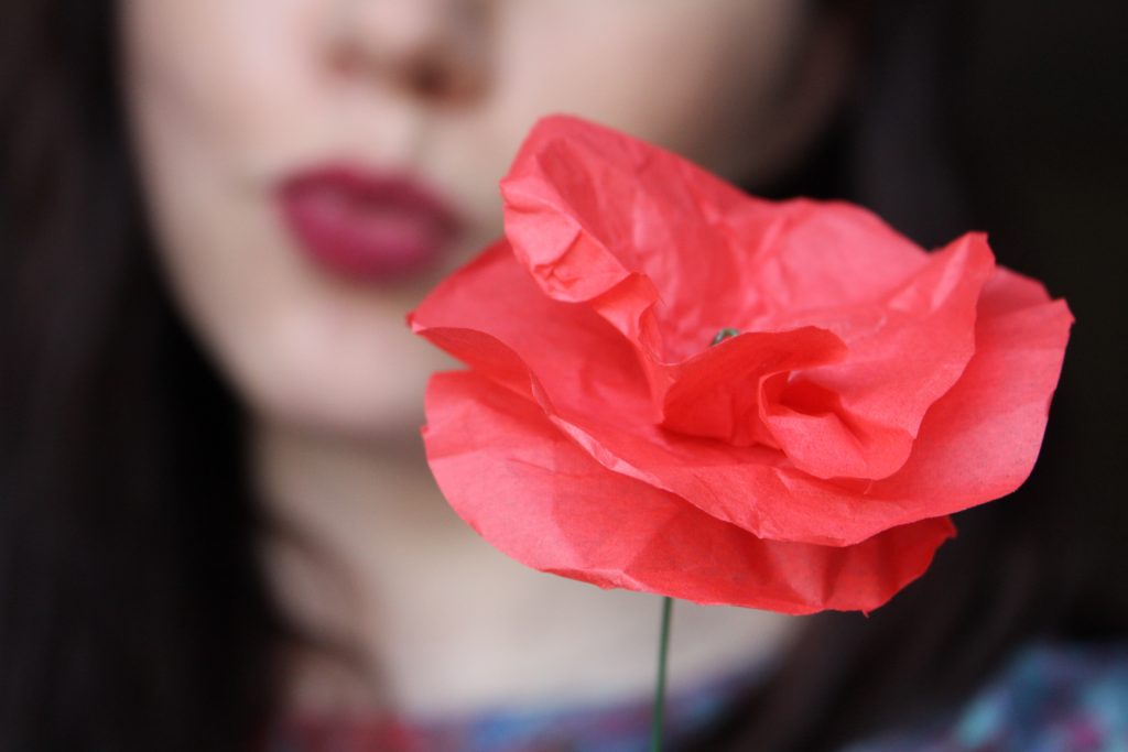 DIY coquelicots en papier