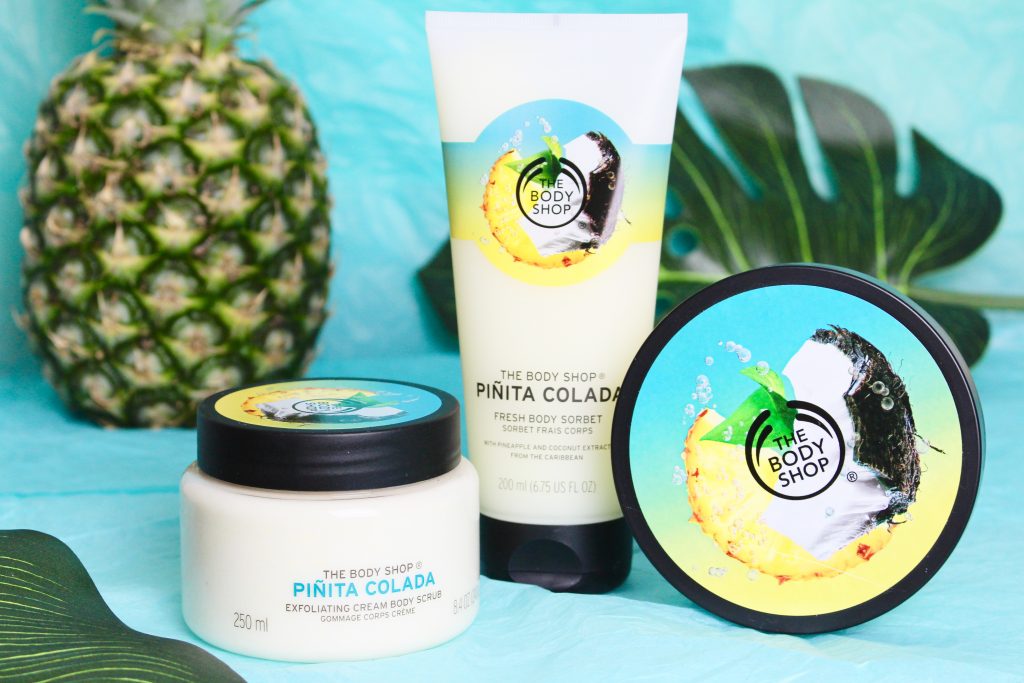 piña colada the body shop